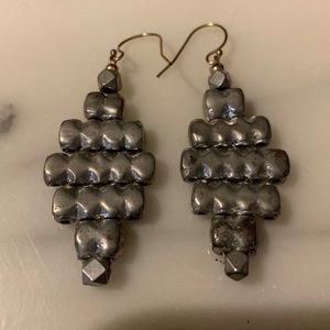 Metallic Chandelier Earrings